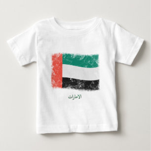 GrungeUnited Arab Emirates flagga Tee