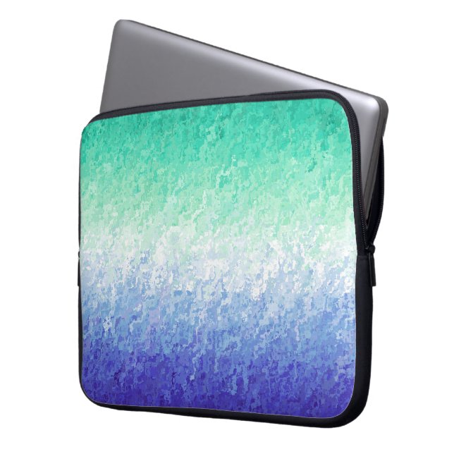 Grungy Abstrakt MLM Män som älskar män Pride Flagg Laptop Fodral (Framsidan Vänster)
