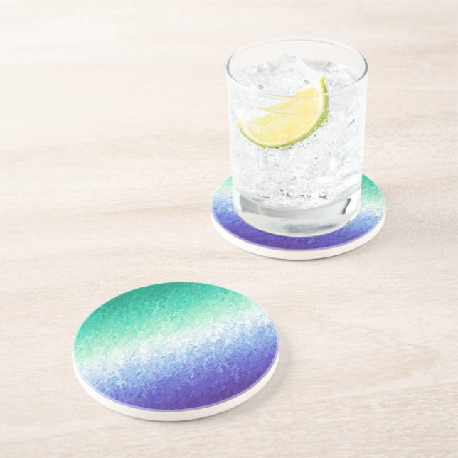 Grungy Abstrakt MLM Män som älskar män Pride Flagg Underlägg (Sidan)