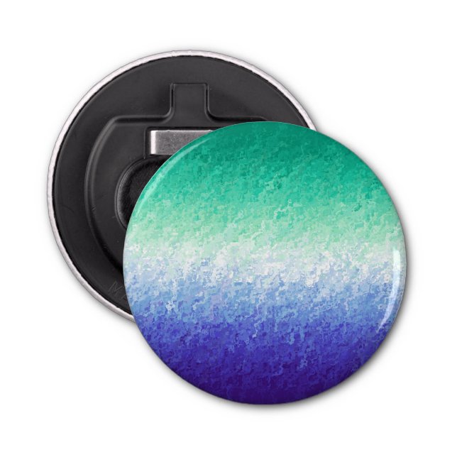 Grungy Abstrakt MLM Manar Loving Manar Pride Flagg Flasköppnare (Framsidan)