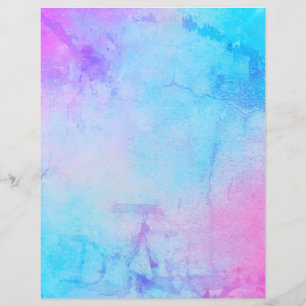 Grungy Abstrakt Multifärgad Scrapbook Papper