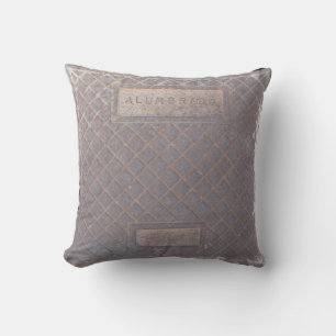 Grungy Alumbrado Metall Cap Kudde