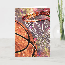 Grungy Girly Basketball Kort