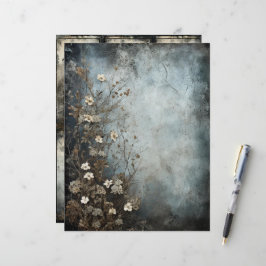 Grungy Gothic Winter Papper Craft Cardstock