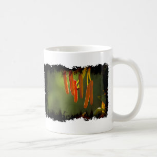 Grungy Humboldt Lily Stamens on White Kaffemugg