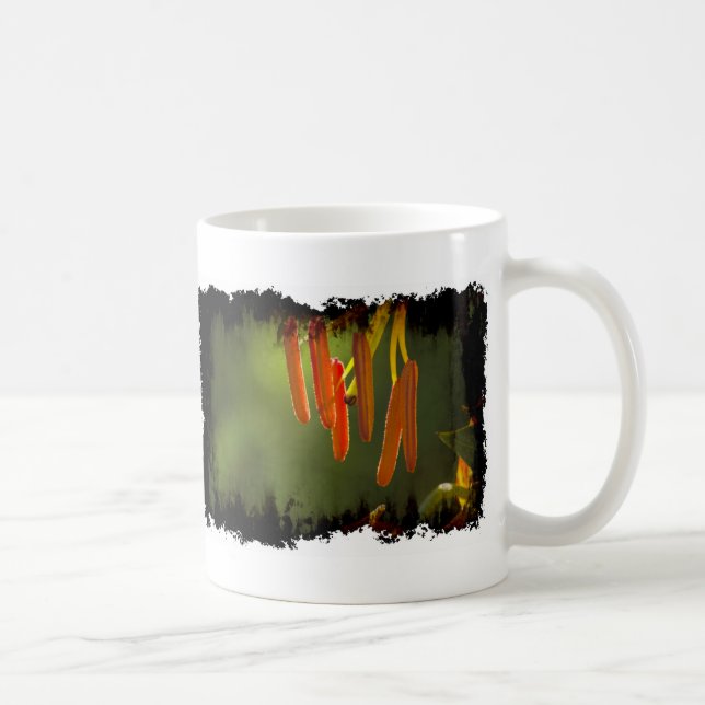 Grungy Humboldt Lily Stamens on White Kaffemugg (Höger)
