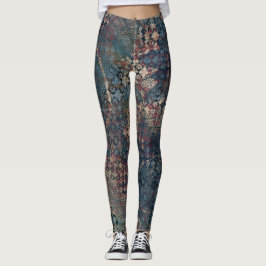 Grungy mönster med den smutsiga patchworken av leggings