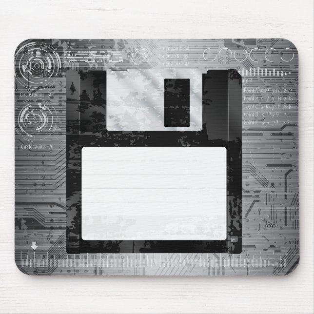 grungy mousepad musmatta (Framsidan)