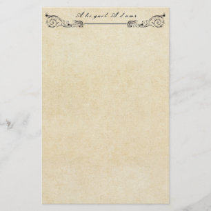 Grungy Parchment Papper Vintage Personlig