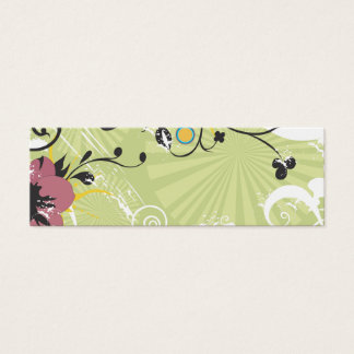 Grungy Profile Card Litet Visitkort