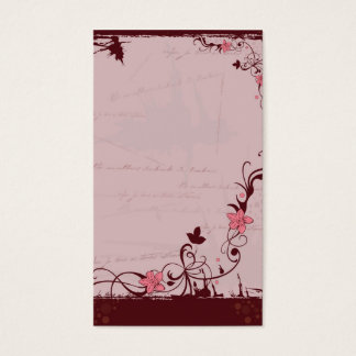 Grungy Profile Card Visitkort