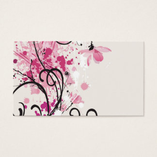 Grungy Profile Card Visitkort
