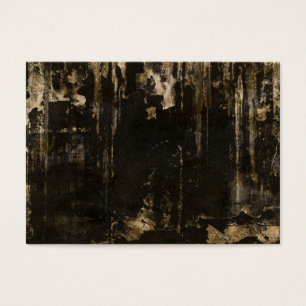 Grungy riven sönder svart bakgrund visitkort