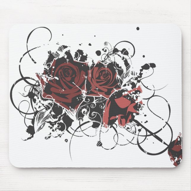 Grungy ro Mousepad Musmatta (Framsidan)