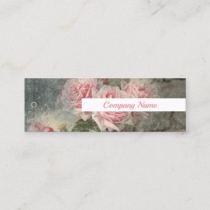 GRUNGY RO - Vintage Flowers Mini Visitkort