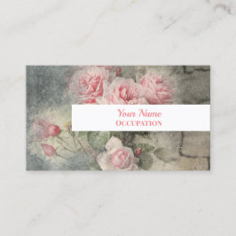 GRUNGY RO - Vintage Flowers Visitkort