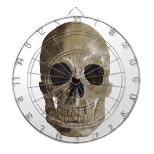 Grungy Skull Darttavla