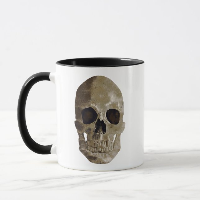 Grungy Skull Mugg (Vänster)