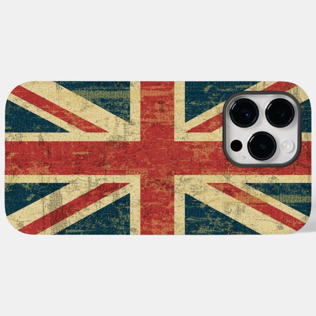 Grungy Union Jack (Baksida (horisontell))