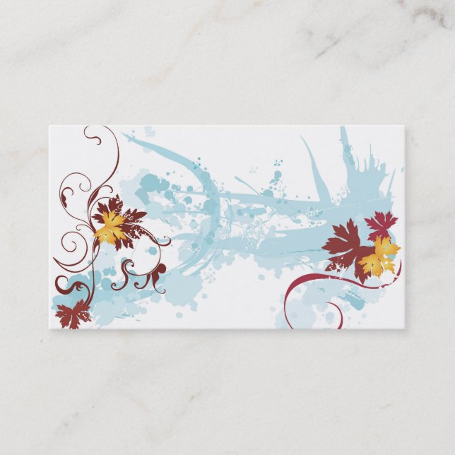 Grungy visitkort (Framsida)