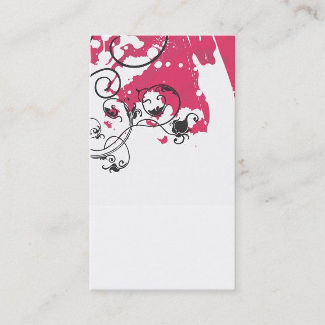 Grungy visitkort (Framsida)