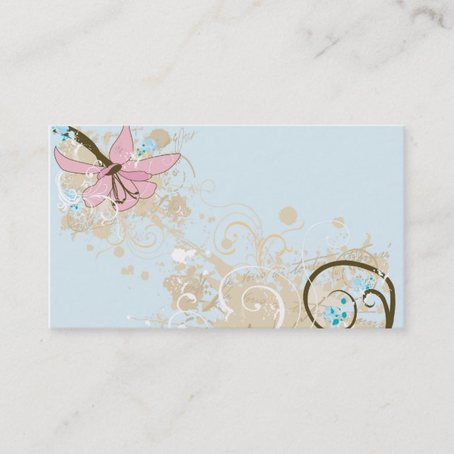 Grungy visitkort (Framsida)