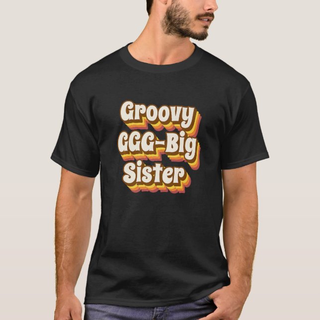 GRUOVY GGG BIG 60:S 70:S 80-årsjubileum RETRO T Shirt (Framsida)