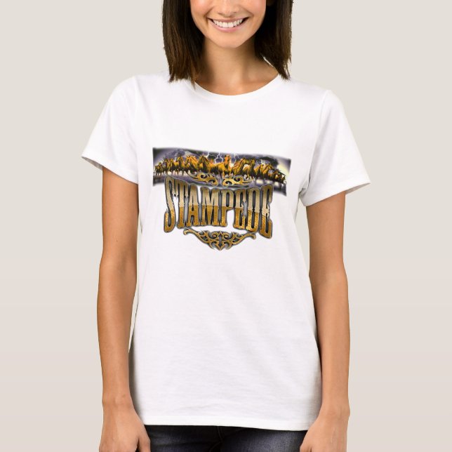 Grupo StampedeMerchandise! Tee Shirt (Framsida)