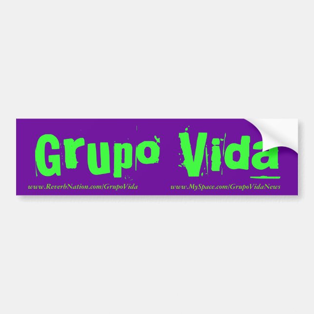Grupo Vida bildekal (Framsidan)