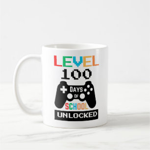 Grupp 100 dagar i skolan olåst kaffemugg