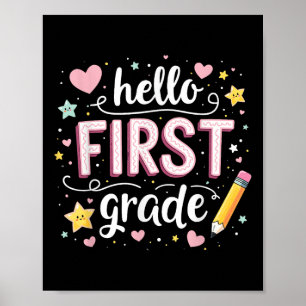 Grupp 1:a Klass-Back to school-avdelningen Breezy Poster