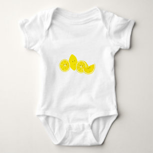 Grupp av att le citrontecken t shirt