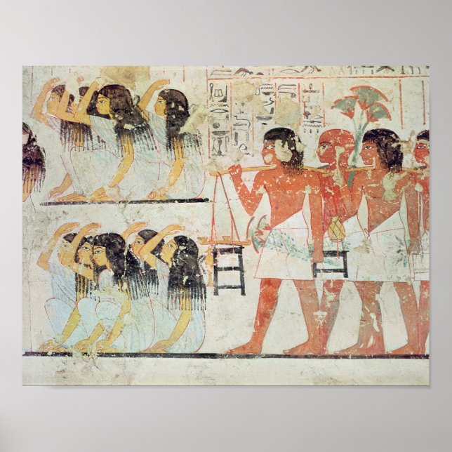 Grupp av journalister i begravningsprocessen poster (Framsidan)