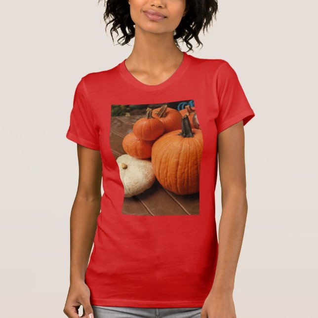 Grupp av land pumpor tee shirt (Framsida)