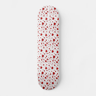 Grupp av Red Hearts Skateboard Deck