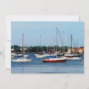 Grupp av Sailboat Newport RI