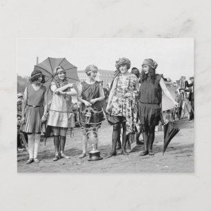Grupp av vinnare: 1922 vykort