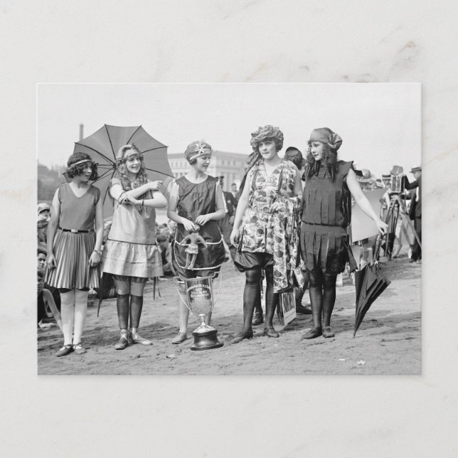 Grupp av vinnare: 1922 vykort (Framsida)