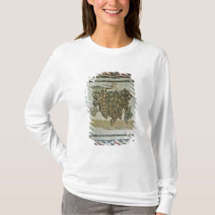 Grupp av vitdruvor, romersk mosaik t-shirt