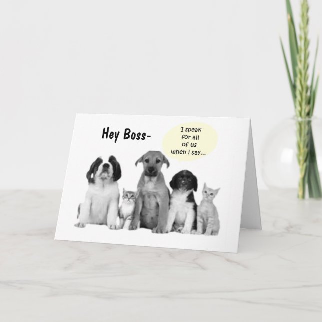 GRUPP CHEFERNA BIRTHDAY HUMOR" KORT (Framsida)