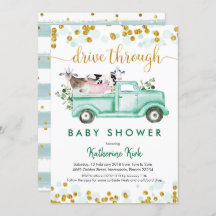 Grupp Drive through Baby Shower