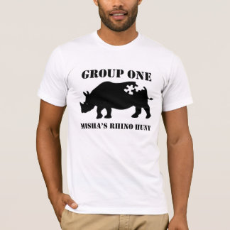 Grupp en för design 5 tee shirt