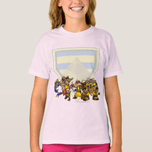 Grupp för lagborttappadöken t-shirt