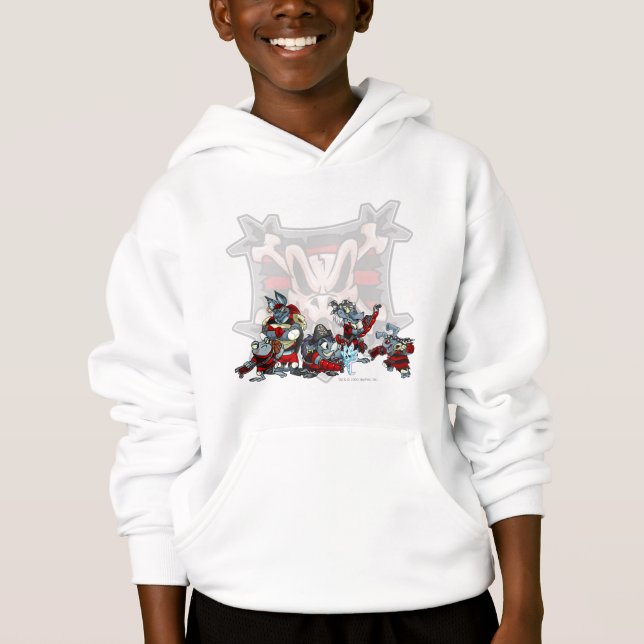 Grupp för lagKrawk ö T-shirt (Framsida)
