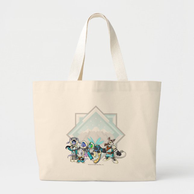 Grupp för lagskräckberg jumbo tygkasse (Framsidan)