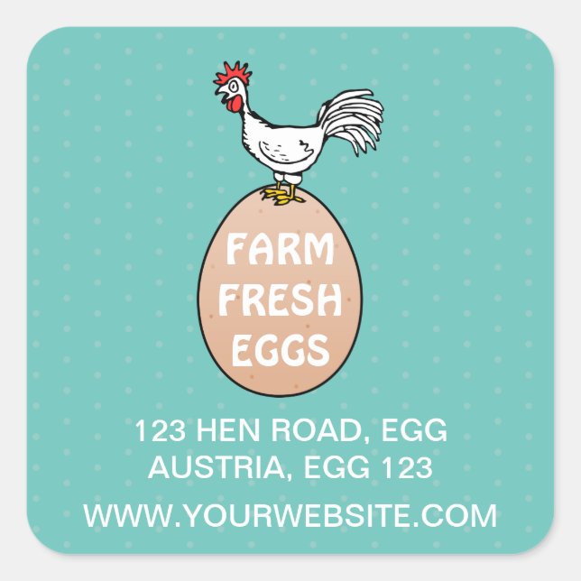 Grupp Fresh Fyrkantigt Klistermärke (Framsida)