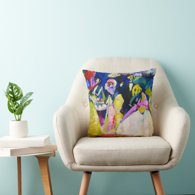 Grupp i krinoliner av Wassily Kandinsky Kudde (Stol)