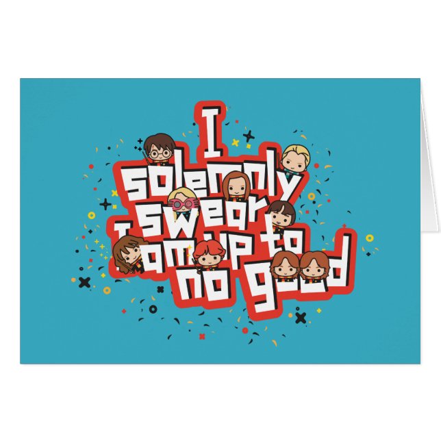 Grupp "JAG SLÖMT ATT JAG INTE HAR NÅGON BRA™" Hälsningskort (Framsidan Horizontal)