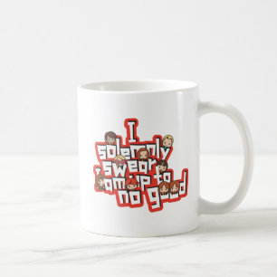 Grupp "JAG SLÖMT ATT JAG INTE HAR NÅGON BRA™" Kaffemugg