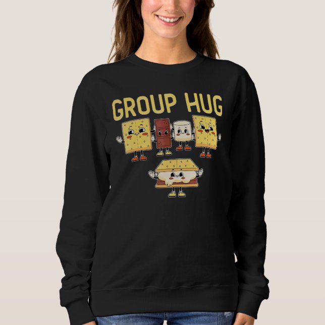 Grupp Knuff Camping Smörgåstårta Campfire Smörgåst T Shirt (Framsida)